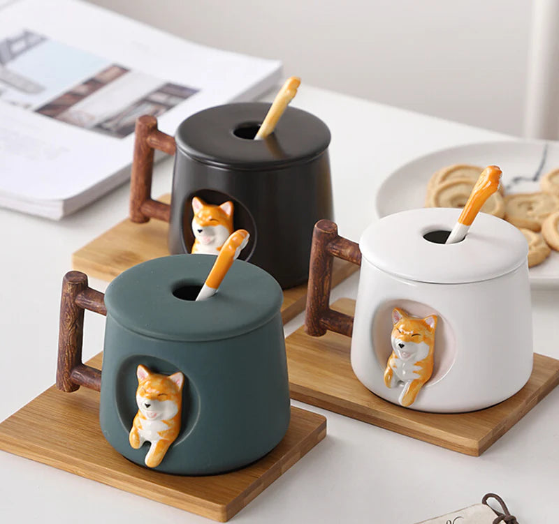 Shiba Inu Dog Ceramic Mug