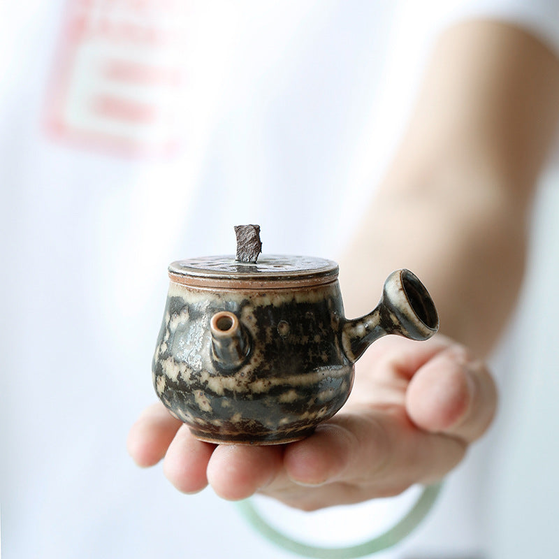 Fingertip Little Teapot Creative Stoneware Kung Fu Little Teapot Tea Carve Tea Carve Tea Utensils