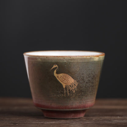 Japanese Vintage Style Ruihe Chengxiang Tea Cup