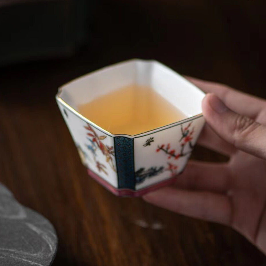Four Seasons Peace Master Tea Cup