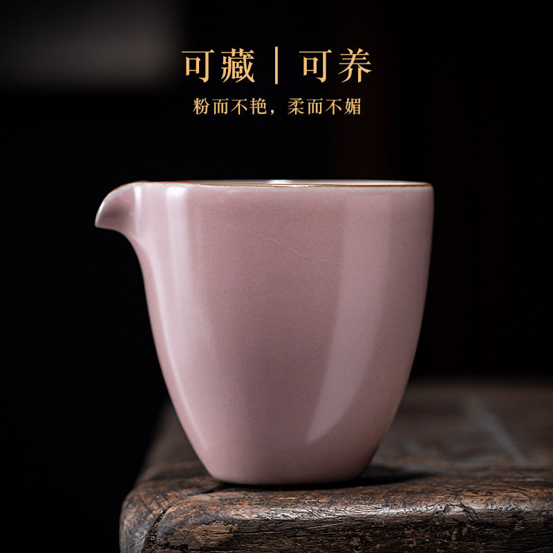 Ru Ware Ceramic Fair Cup Kung Fu Tea Set Tea Pot Greedy Cup Larg Pitcher Tea Ceremony Utensils