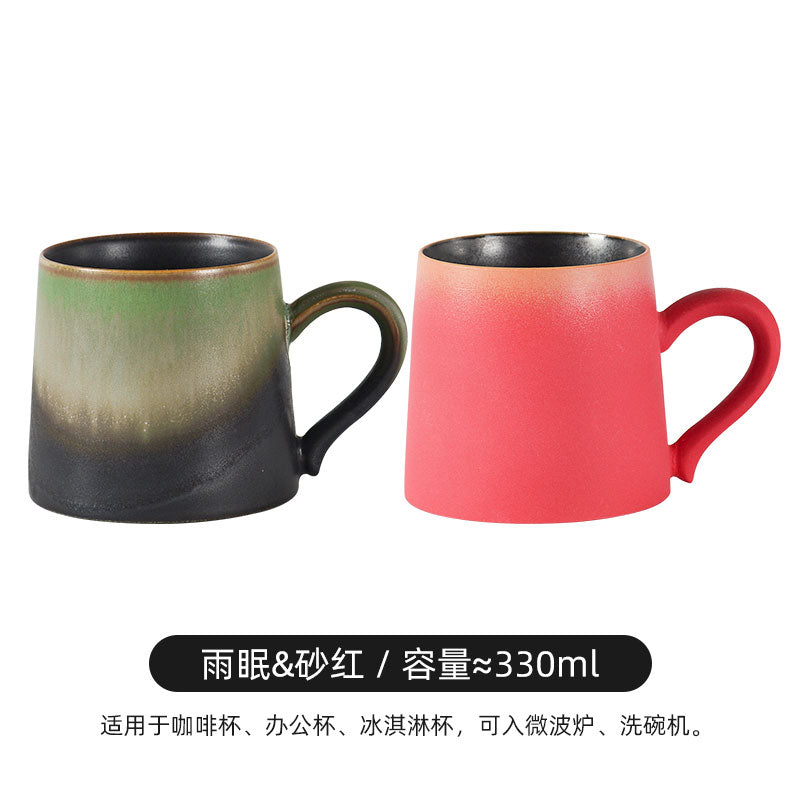 Large Capacity Ceramic Water Cup Couple&