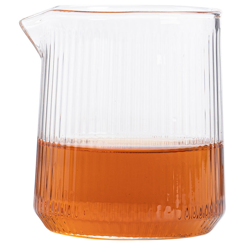 Japanese-Style Borosilicate Glass Fair Cup Thickened Glass Male Cup Tea Dispenser Tea Sea Kung Fu Tea Set