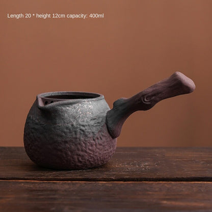 Stove Tea Side Handle Clay Pot Teapot