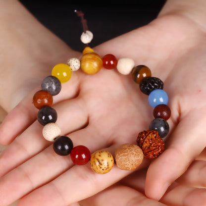 Multi-Treasure 18-Seed Bodhi Safety Bracelet