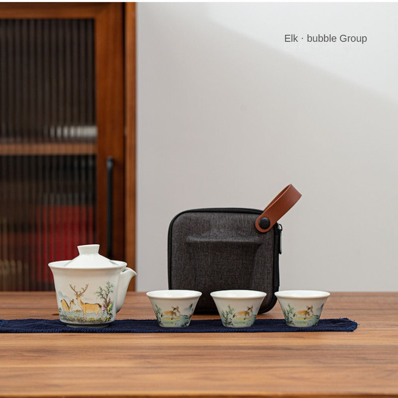 Portable Simple Travel Kung Fu Tea Set