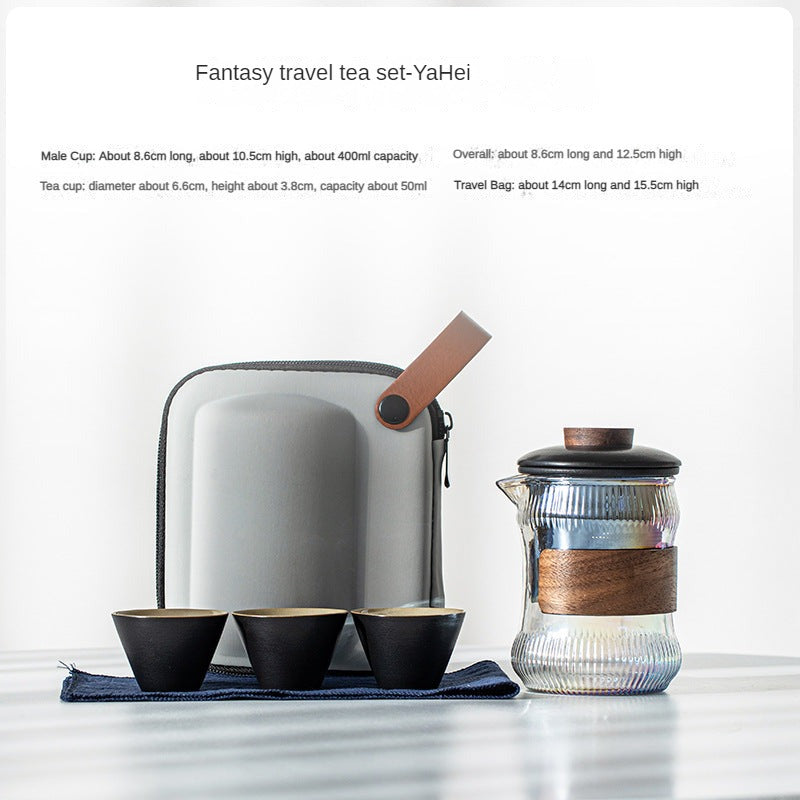 Portable Storage Travel Tea Set