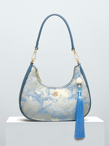 Vintage Blossom Suzhou Embroidered Silk Handbag