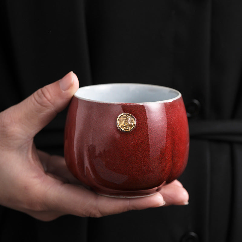 Japanese Flambe Tea Cup