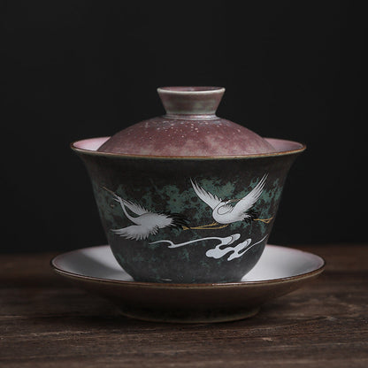 Japanese Style Kiln Baked Glow Gaiwan