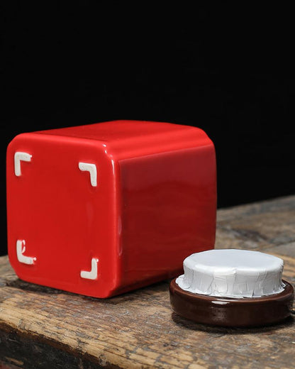 Rectangle Tea/Candies/Coffee Beans Ceramic Jar - gloriouscollection