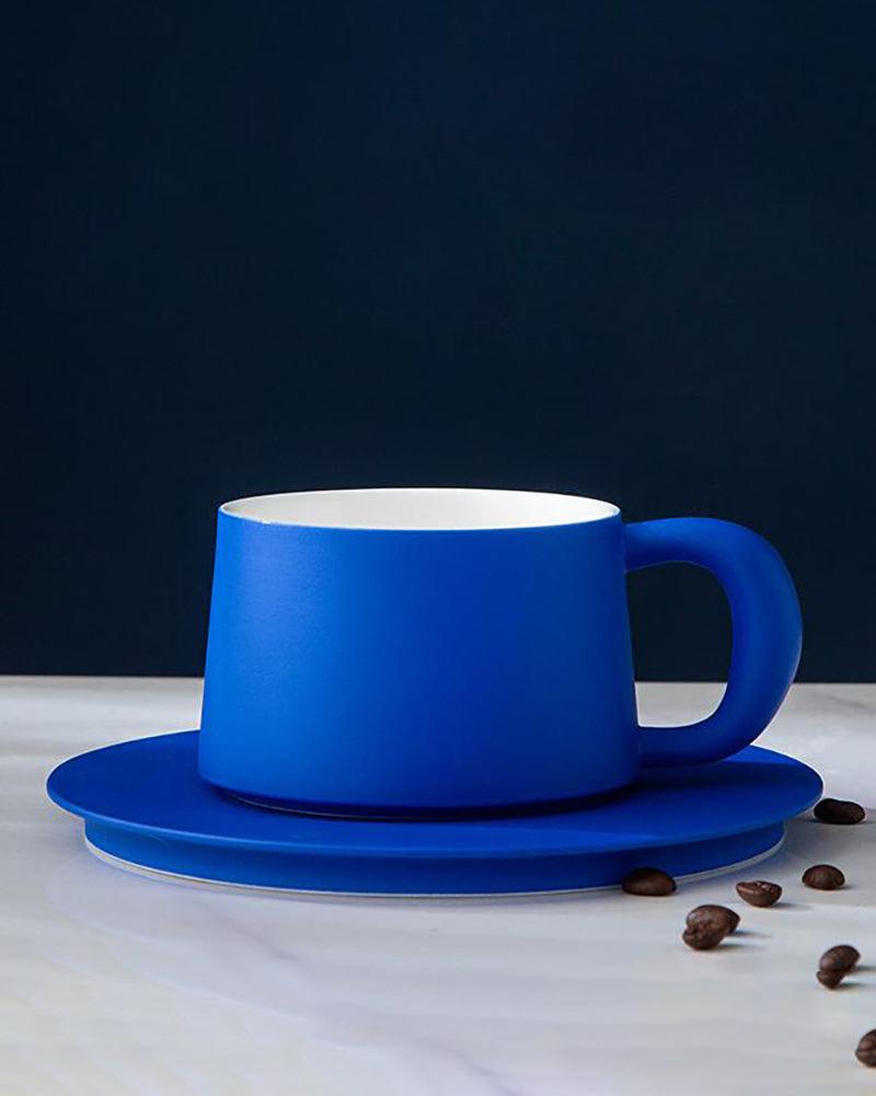 Dream Blue Handmade Ceramic Coffee Gift Cups - gloriouscollection