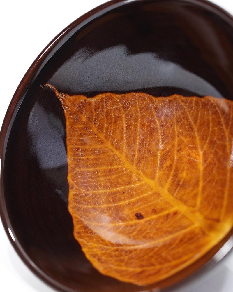 Master Handmade Bodhi Leaf Jianzhan Tea Cup - gloriouscollection