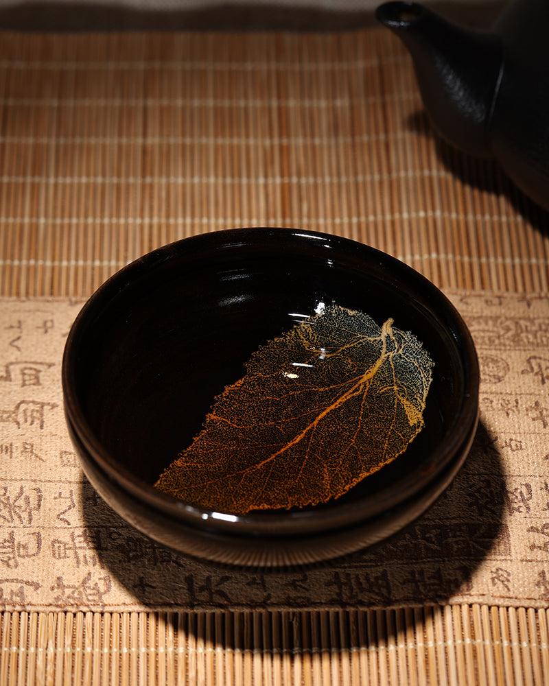 Master Handmade Mulberry Leaf Jianzhan Tea Cup - gloriouscollection