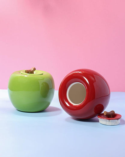 Apple Tea/Candies/Coffee Beans Ceramic Jar - gloriouscollection