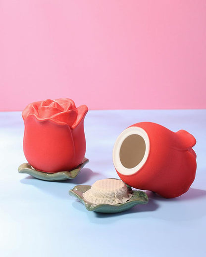Rose Tea/Candies/Coffee Beans Ceramic Jar - gloriouscollection