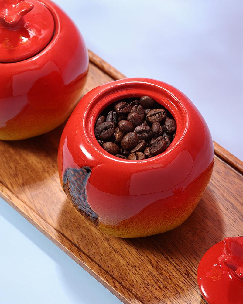 Granada Tea/Candies/Coffee Beans Ceramic Jar - gloriouscollection