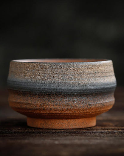 Handmade Retro Rough Ceramic Tea Cup - gloriouscollection