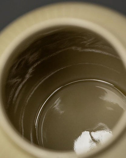 Ding Kiln Tea/Candies/Coffee Beans Ceramic Jar - gloriouscollection