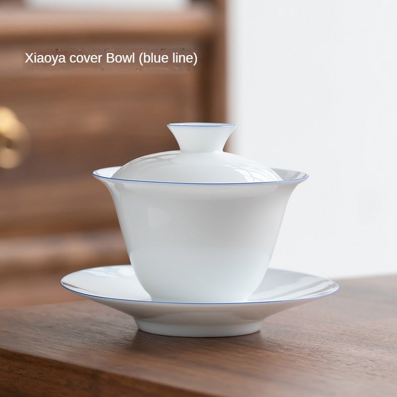 Dehua White Jade Tureen Gaiwan