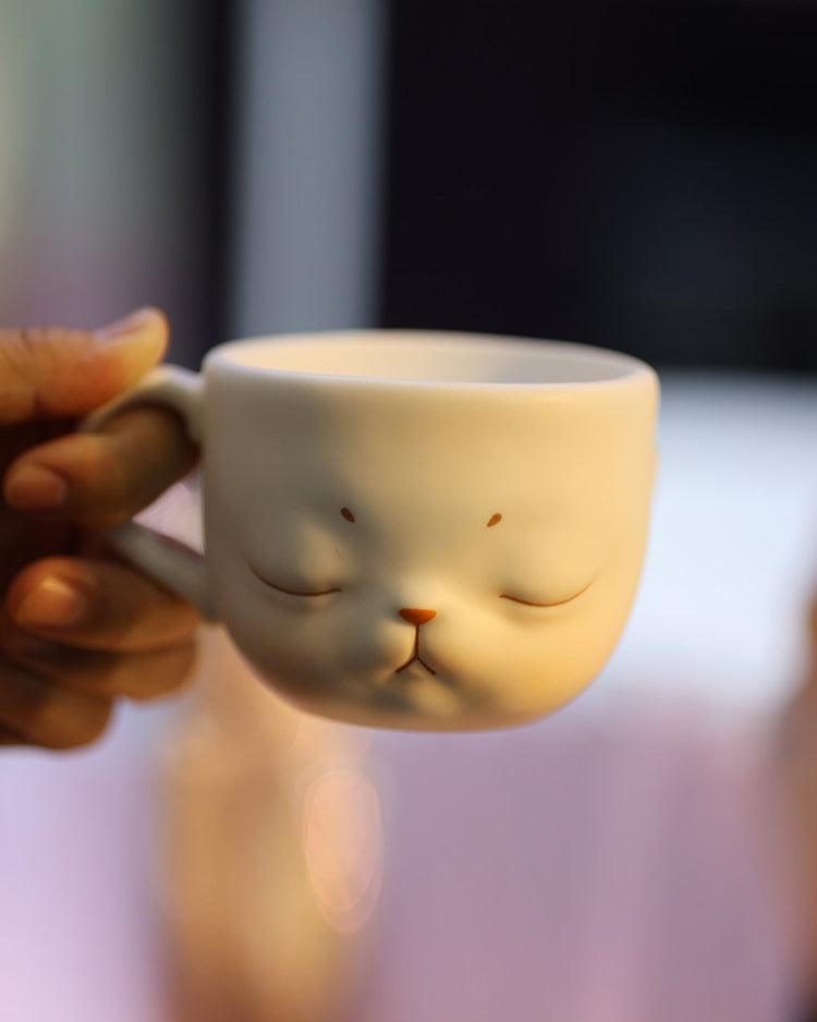 Handmade Rabbit Ceramic Coffee Gift Mug