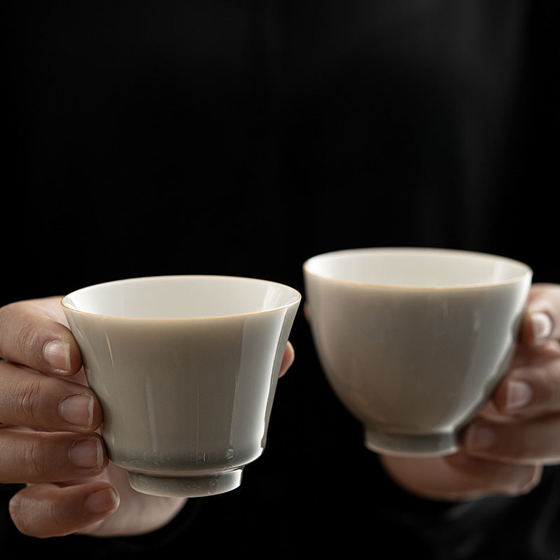 Japanese Style Ice Gray Glaze Tea Cup