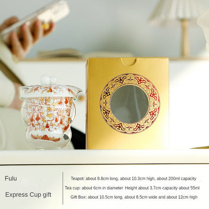 Portable Fulu Express Cup Travel Tea Set