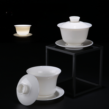 Dehua White Porcelain Gaiwan