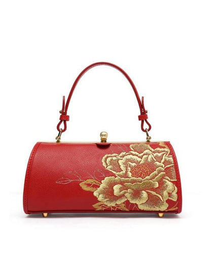 Flower Embroidery Handbag - gloriouscollection