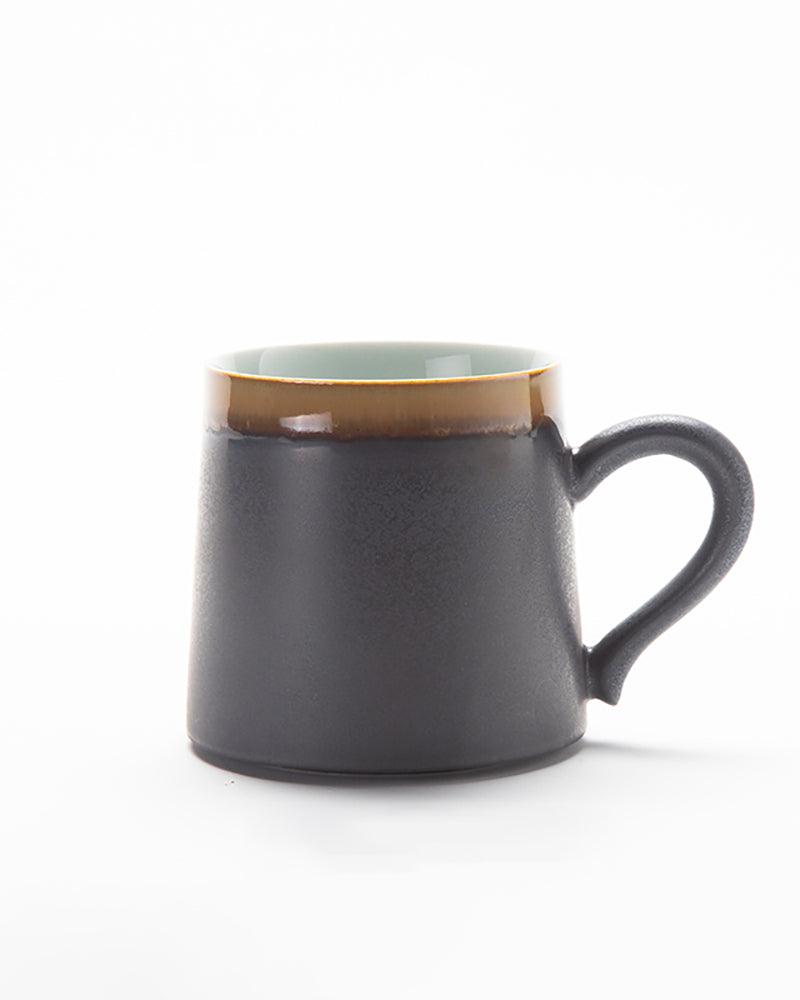 Handmade Ink Gradient Color Ceramic Coffee Gift Mug - gloriouscollection