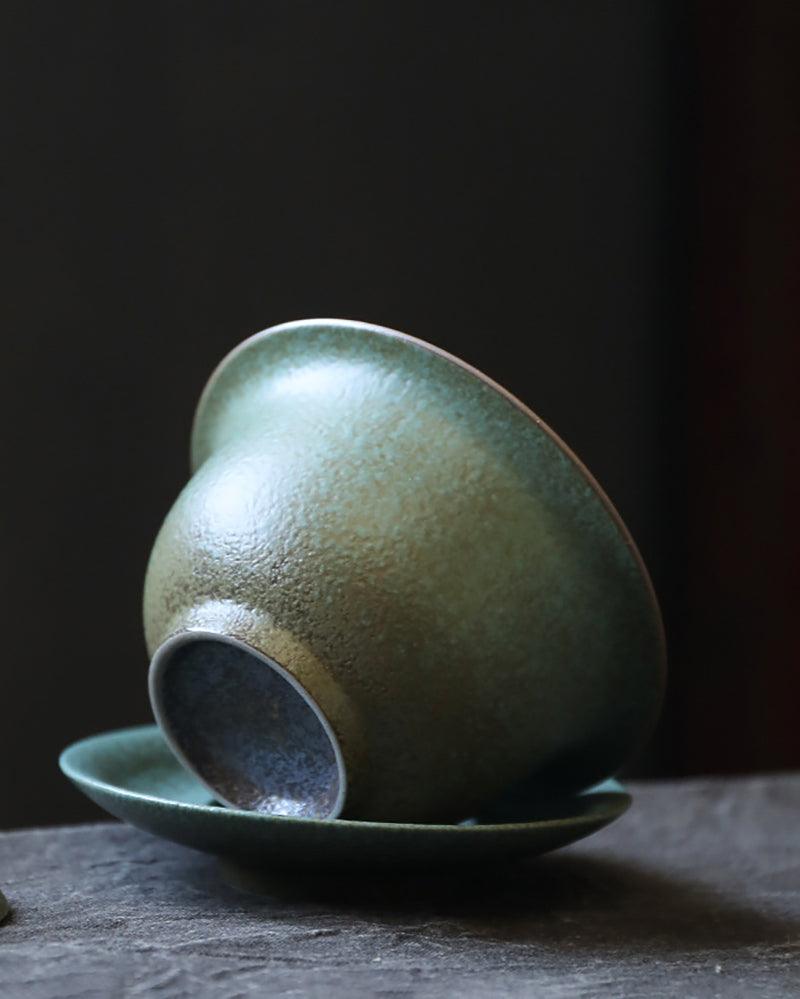 Retro Rough Pottery Gaiwan Tea Set - gloriouscollection