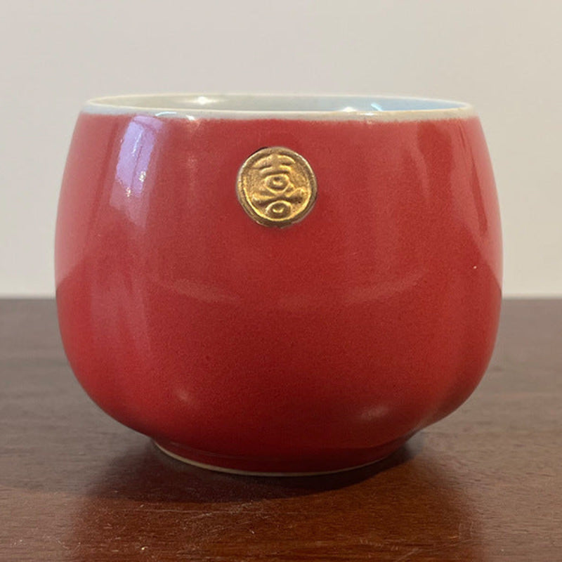 Japanese Flambe Tea Cup