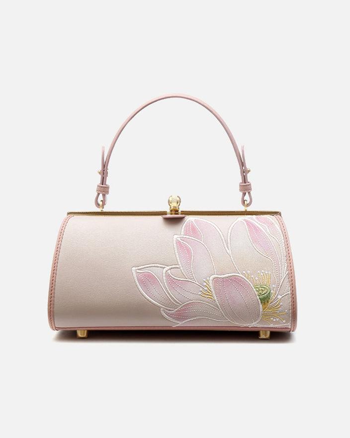 Flower Embroidery Handbag - gloriouscollection