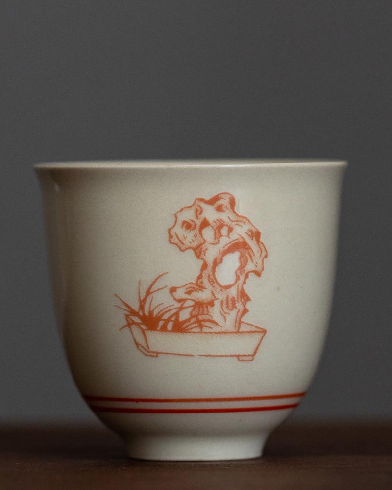 Handmade Retro Turquoise Glaze Porcelain Tea Cup - gloriouscollection