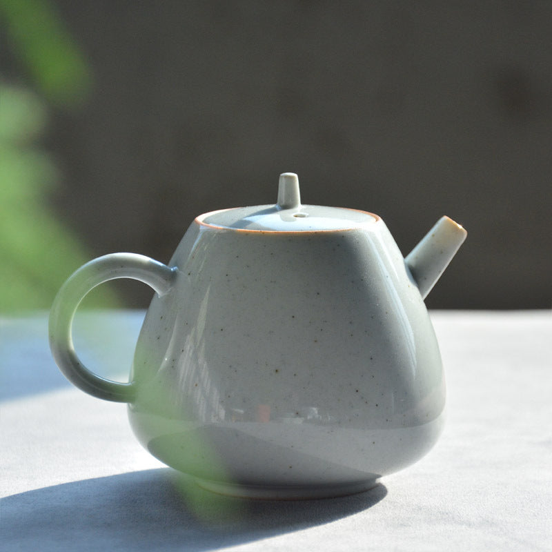 Japanese Style Handmade Stoneware Little Teapot