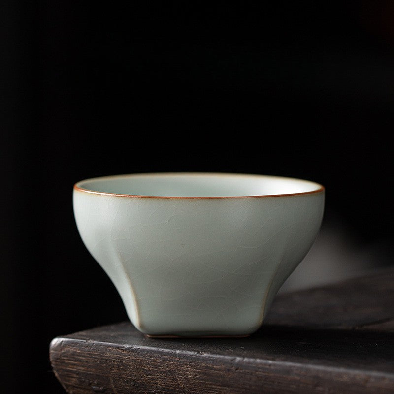 Ru Ware Porcelain Tea Tasting Cup