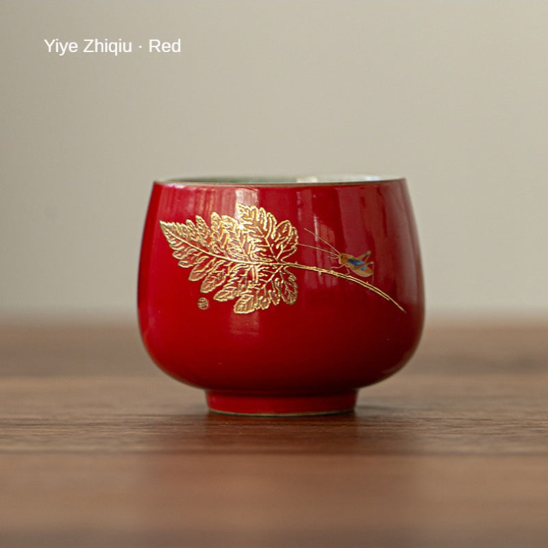 Yiye Zhiqiu Ceramic Kung Fu Tea Cup