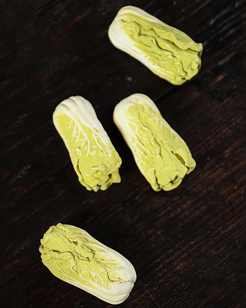 Handmade Cabbage Decorative Redware Tea Pet - gloriouscollection