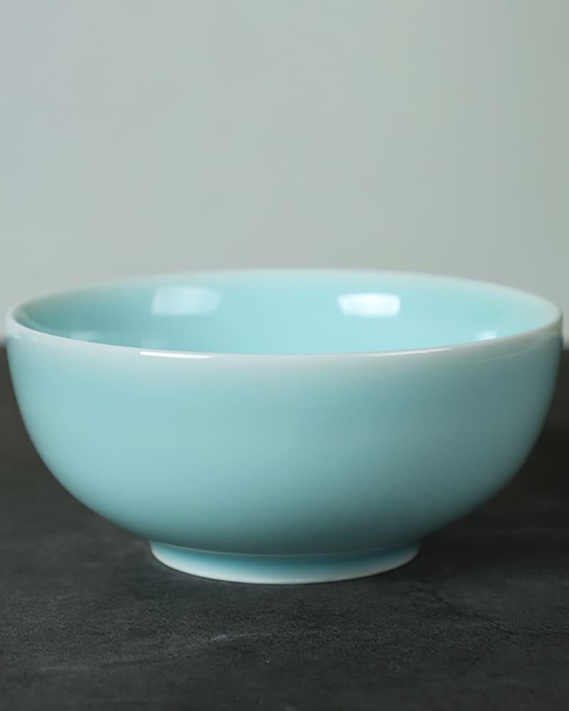 Handmade Vintage Celadon Porcelain Bowl - gloriouscollection