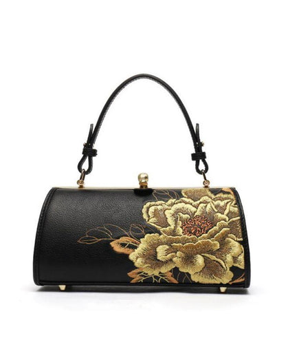 Flower Embroidery Handbag - gloriouscollection