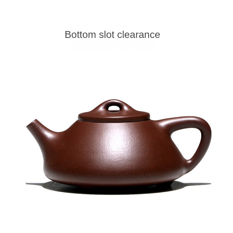 Yixing Purple Clay Stone Ladle Teapot
