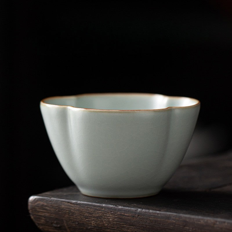 Ru Ware Porcelain Tea Tasting Cup