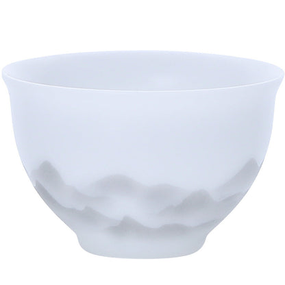 Ice-like Egg-Shell Porcelain Master Cup