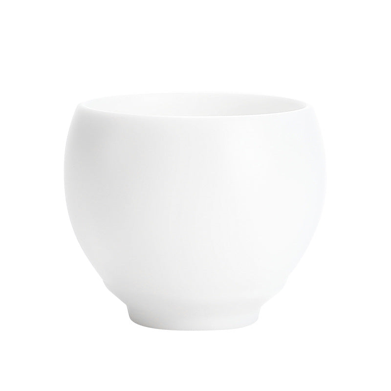 White Jade Porcelain Small Teacup