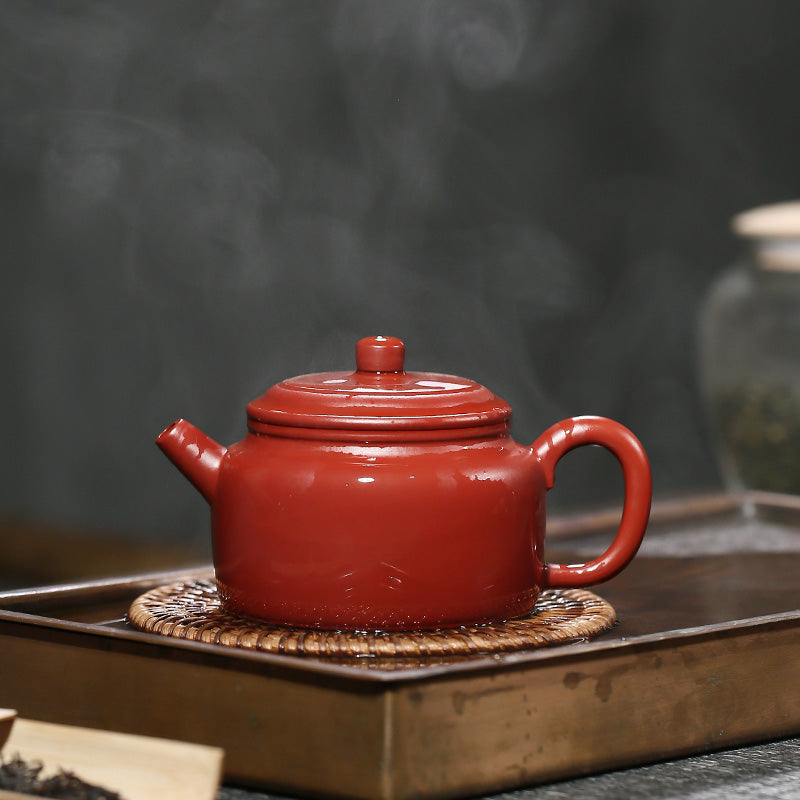 Yixing De Zhong Purple Clay Teapot