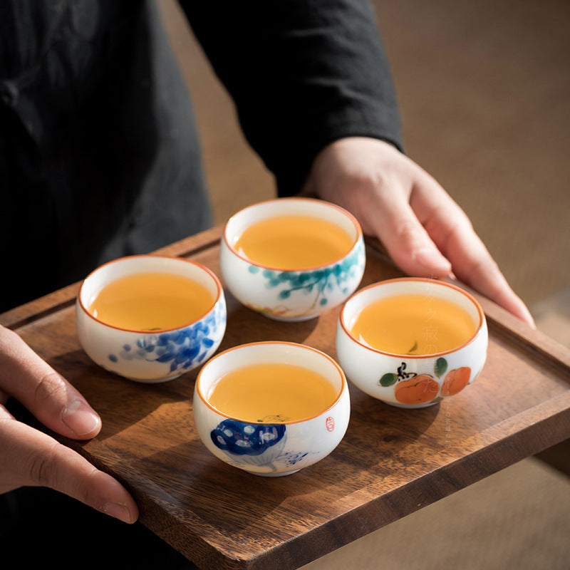 Personalized Zen Porcelain Tea Cup