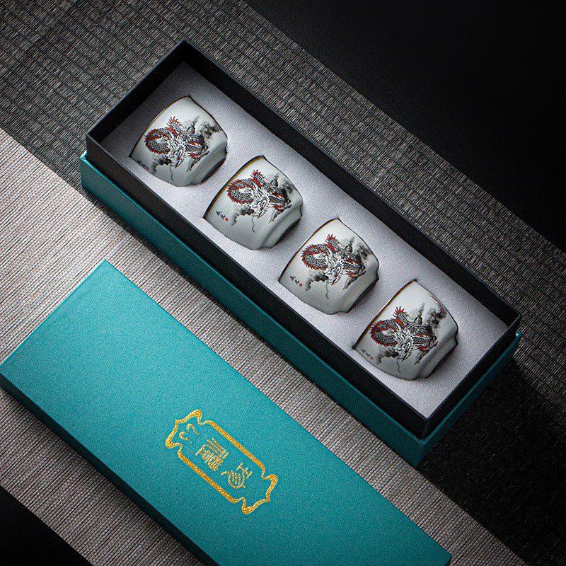Ru Ware Porcelain Kung Fu Tea Set