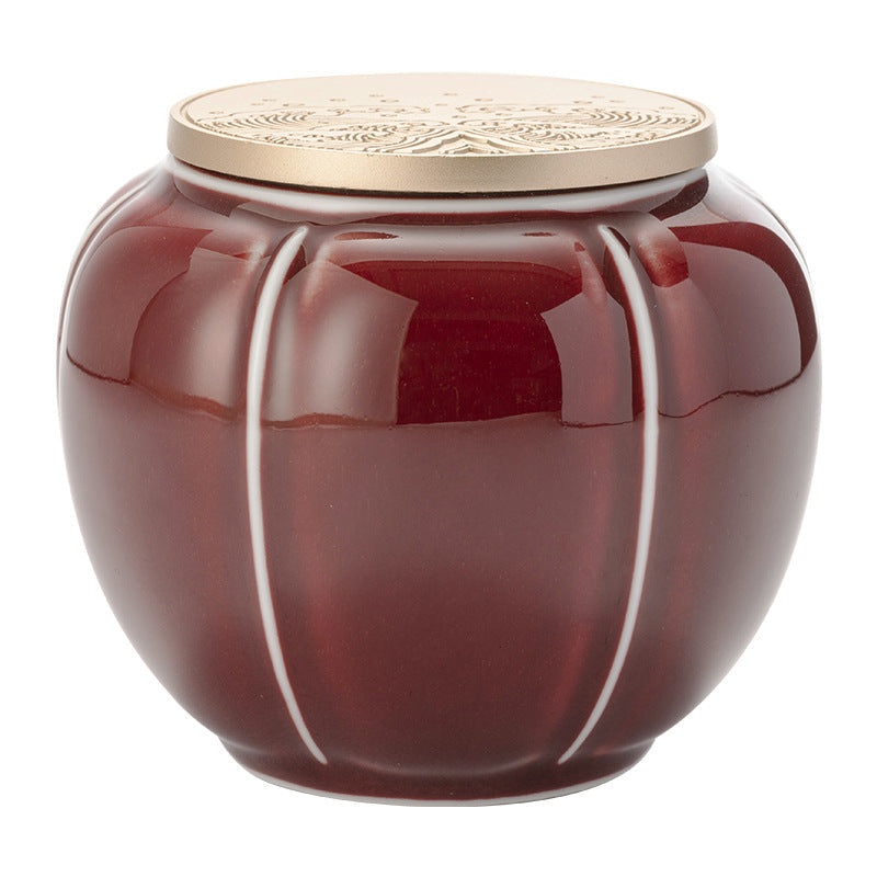 Chinese-Style Portable Lang Hong Tea Jar