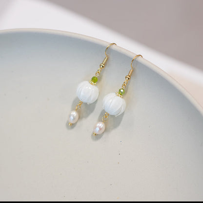 Ancient Style Linglan Pearl Earrings