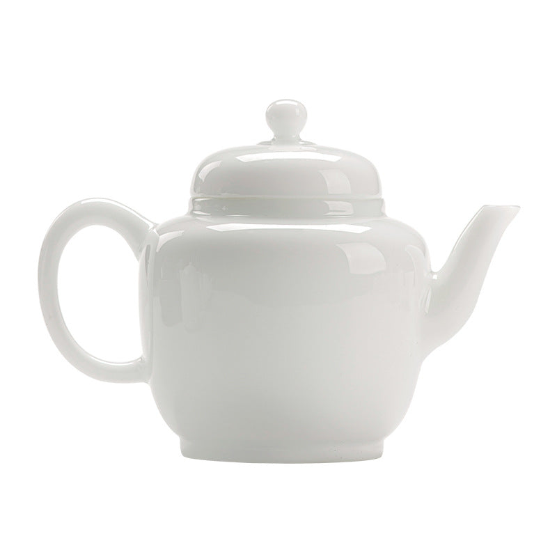 Dehua Ice Jade Porcelain Mini Teapot